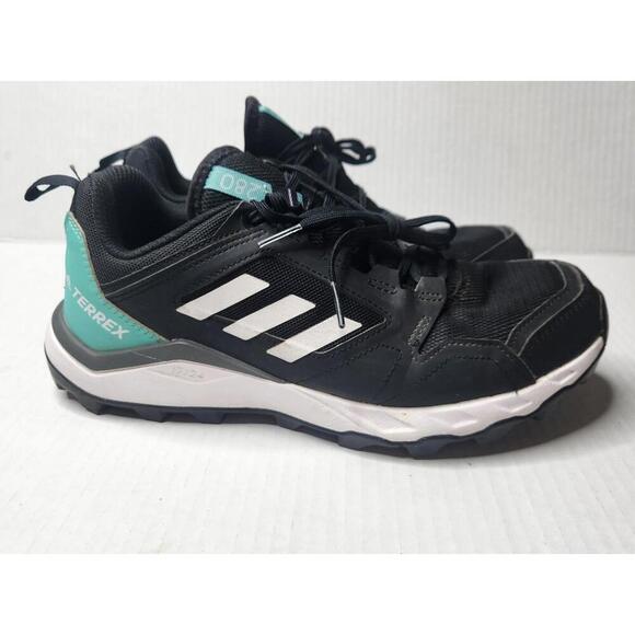 Adidas Terrex AX3 Shoes Womens Size 7.5 Black White Trail Running Outdoor FX6981 - Picture 3 of 9